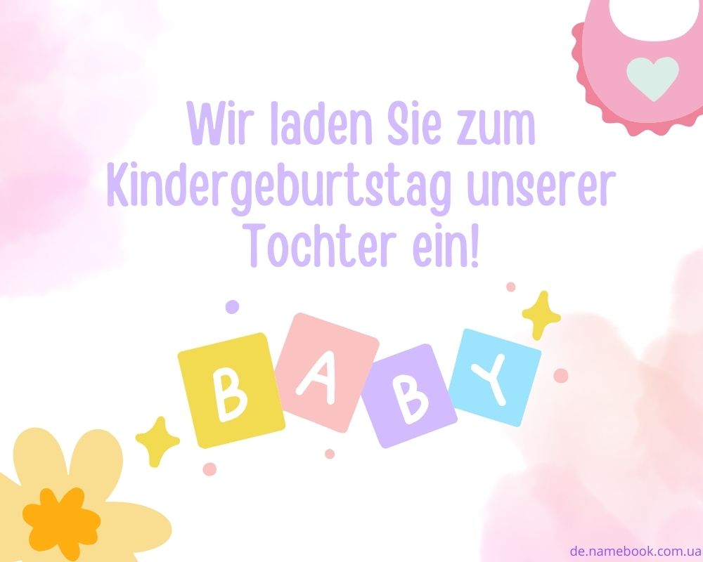 Einladung Kindergeburtstag