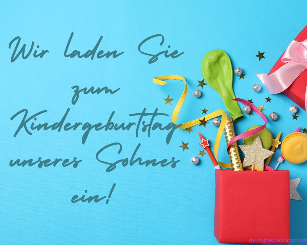 Einladung Kindergeburtstag