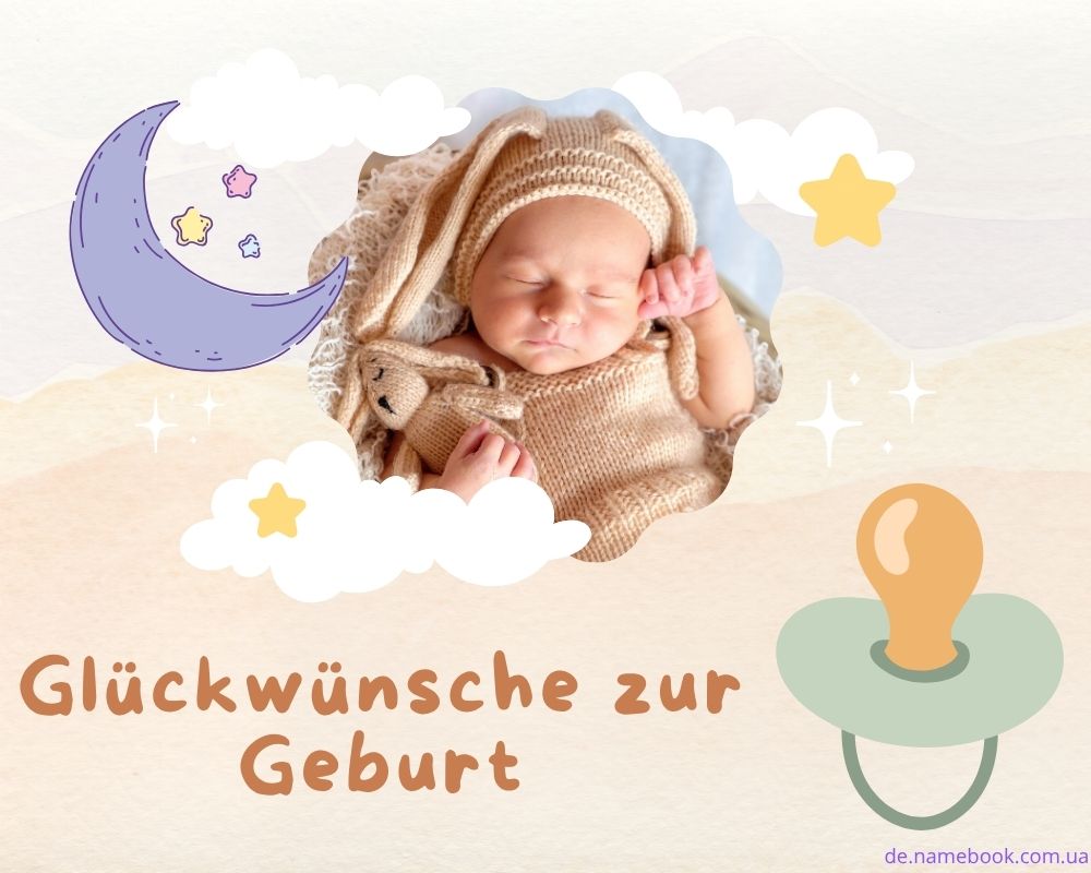 Glückwünsche zur Geburt