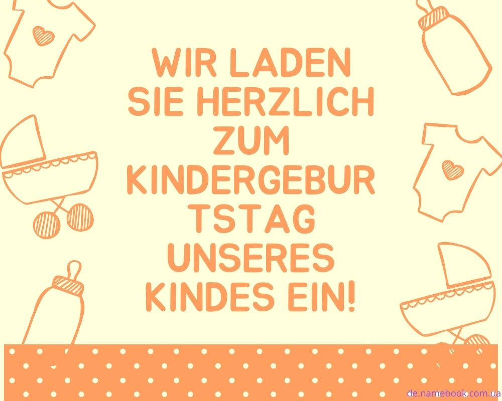 Einladung Kindergeburtstag