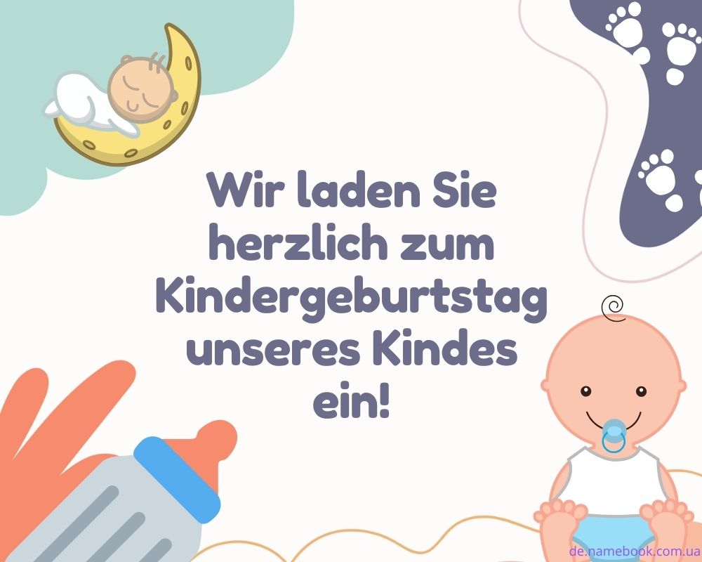 Einladung Kindergeburtstag