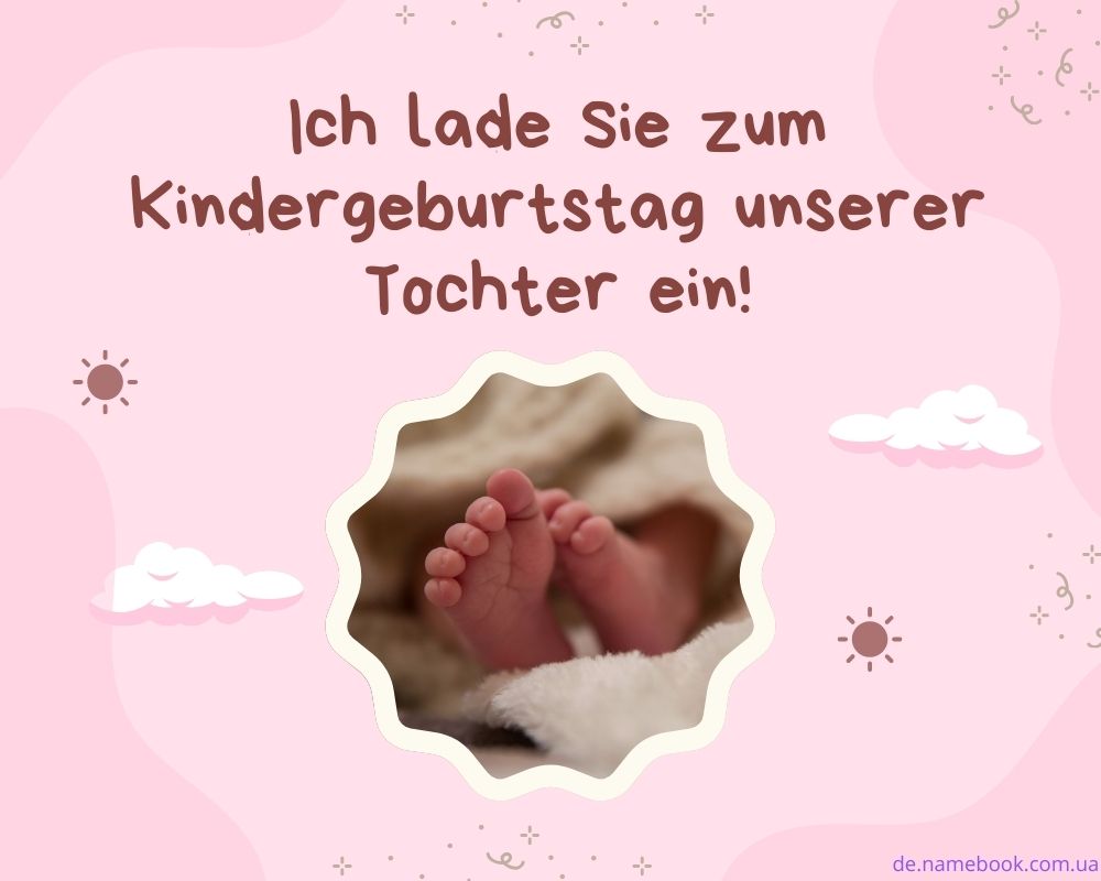 Einladung Kindergeburtstag