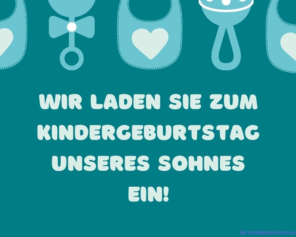Einladung Kindergeburtstag