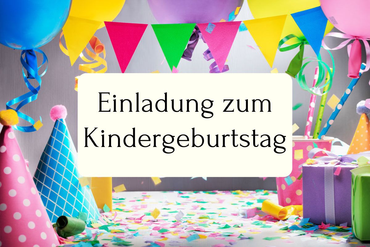 Einladung Kindergeburtstag